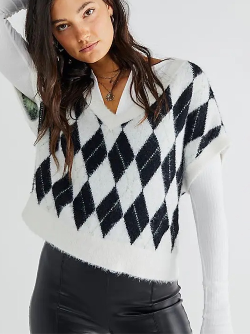 Free People Through the Motions Vest Size Small